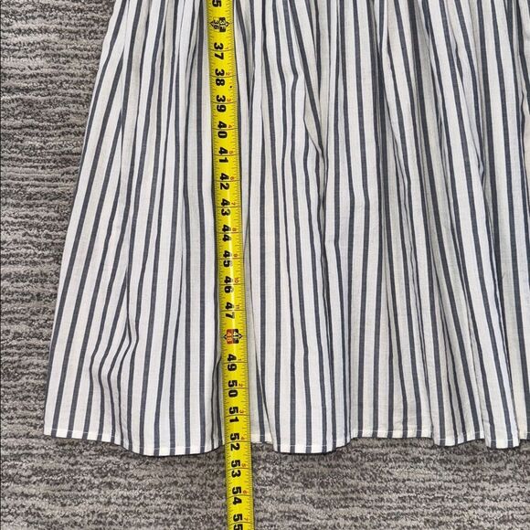 LOVESHACKFANCY THEA DRESS - STRIPE Navy/White Large - Picture 11 of 15